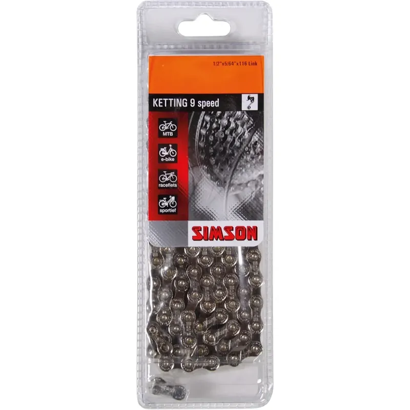 Beperkt Aanbod SIMSON Ketting 9 speed