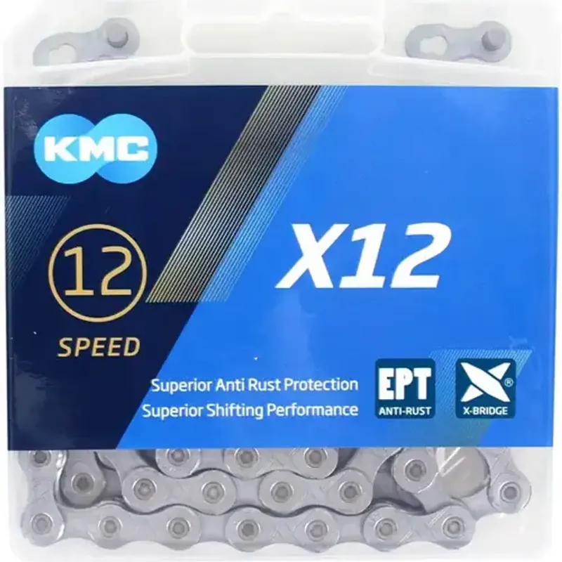 Gecertificeerd KMC ketting 12-speed x12 ept 126 links