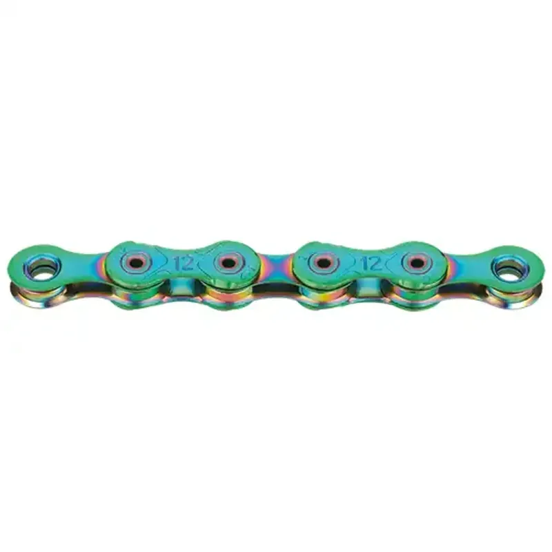 KMC ketting X12L aurora green 126s waxed Flitsaanbieding