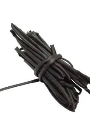 MIRAGE Krimpkous Mirage 5 meter / Ø2,4 mm - zwart Alleen Vandaag