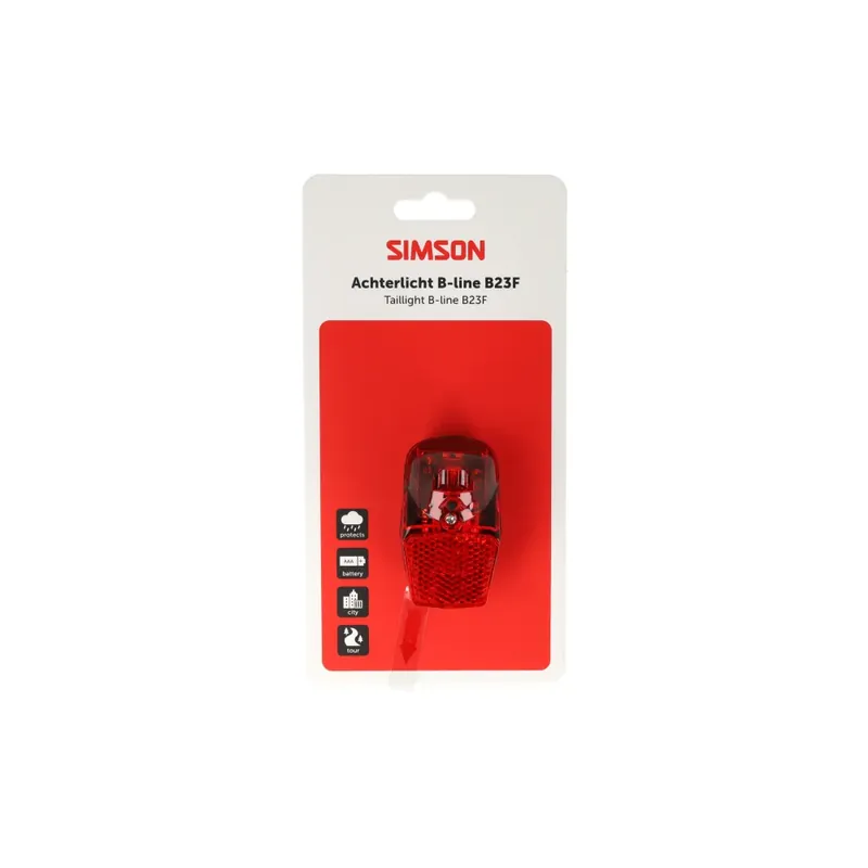 Lage Kosten SIMSON Achterlicht Simson aurora b-line B23F