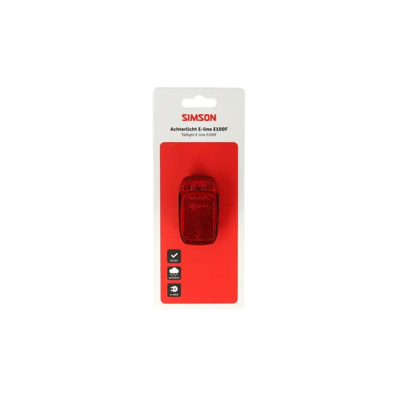 SIMSON Simson Aurora achterlicht E-line E100F Seizoensaanbieding