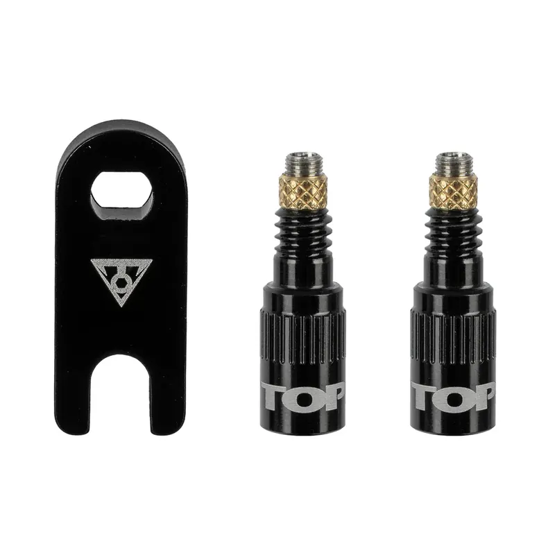 TOPEAK ventiel adapter set TurboFlow Hoge Kwaliteit