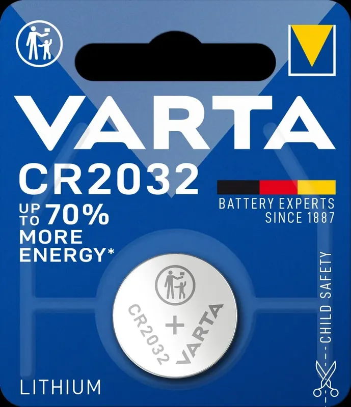 Knoopcel batterij CR2032 fietscomputer Premium