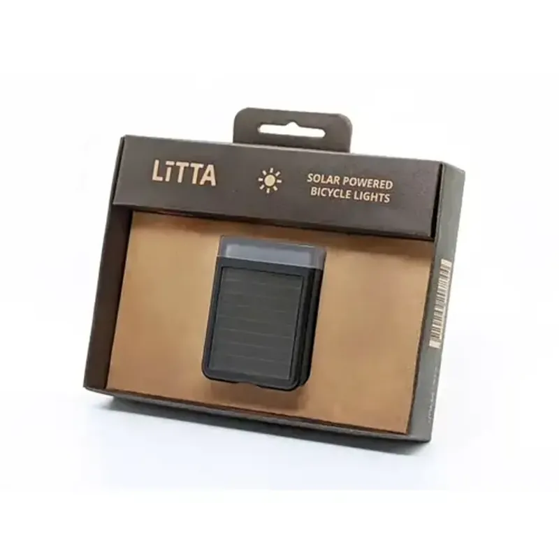 LITTA koplamp zonne-energie zwart Beperkte Voorraad
