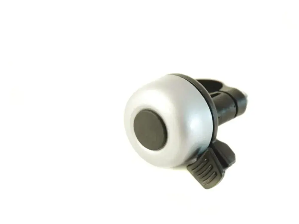 Shop Nu Decibel kleine fietsbel zilver