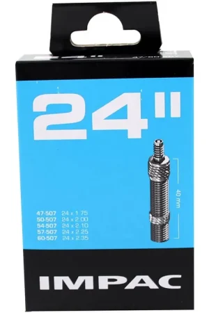Seizoensaanbieding IMPAC Binnenband "24""blitzventiel (DV), 40 mm