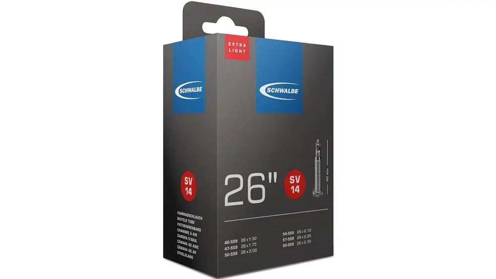 SCHWALBE TU. SCHWALBE SV14 EXTRA LIGHT Laatste Versie