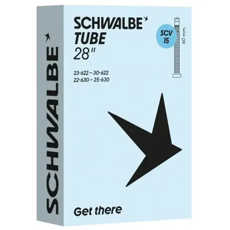 SCHWALBE Binnenband SCV15 (28‘‘) - 23/30-622/630 - 60 mm Superprijs