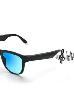 Must-Have UNBRANDED Caliber Soundglasses smart-bril gepolariseerd - blauw