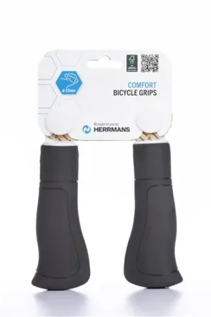 Bestel Nu Herrmans ERGO 84 Comfort Handvat - 90mm, Zwart