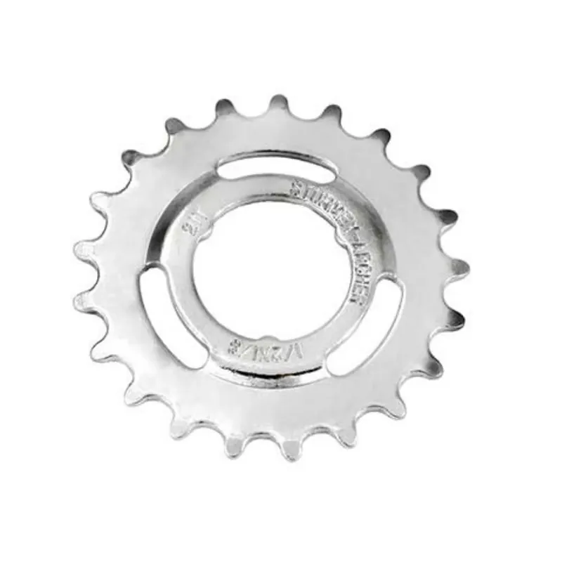 Beperkte Voorraad Sturmeyarcher tandwiel 22 1 8 sturmey archer opsteek doorgezet zilver