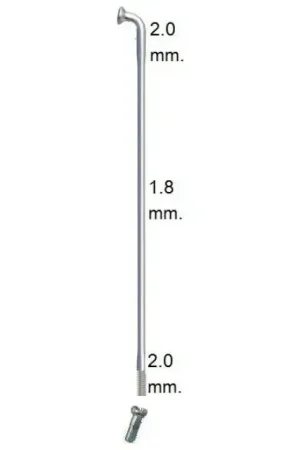 Aanbieding Sapim spaken 14-293 rvs race 14 15 db