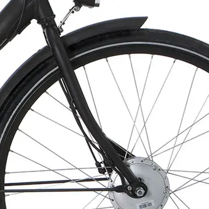 Laatste Versie CORTINA voorvork E-U1 D black matt