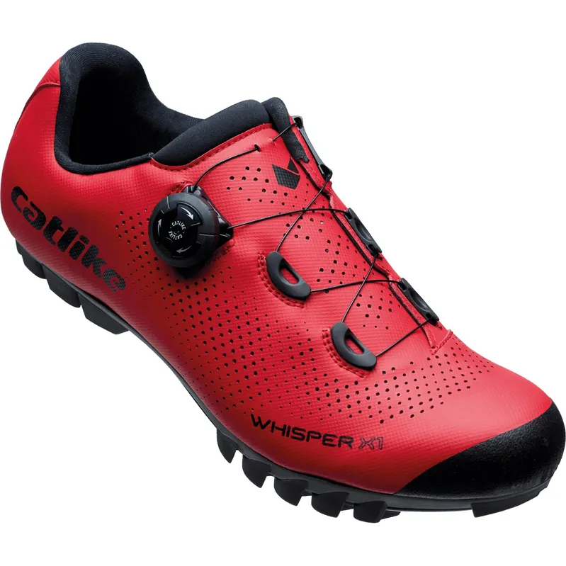 Buzaglo catlike mtb schoenen whisper x1 mtb nylon maat 44 rood Koop Online