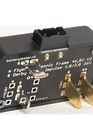 Direct Beschikbaar Batterytester - Batterytester adapter Flyer Panasonic Vollblut
