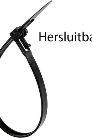 Flitsaanbieding Selco Zak kabelbinder open sluitb 250x7.5