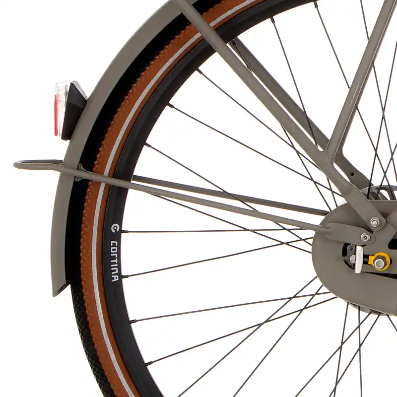 Speciale Aanbieding Cortina spatbordstang achter 28 e-u4 quarz grey matt