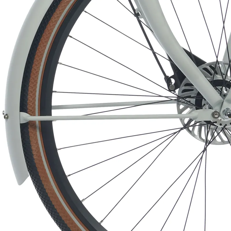 Weekendaanbieding Cortina Spatbordstang voor 28 E-U4 smooth grey matt