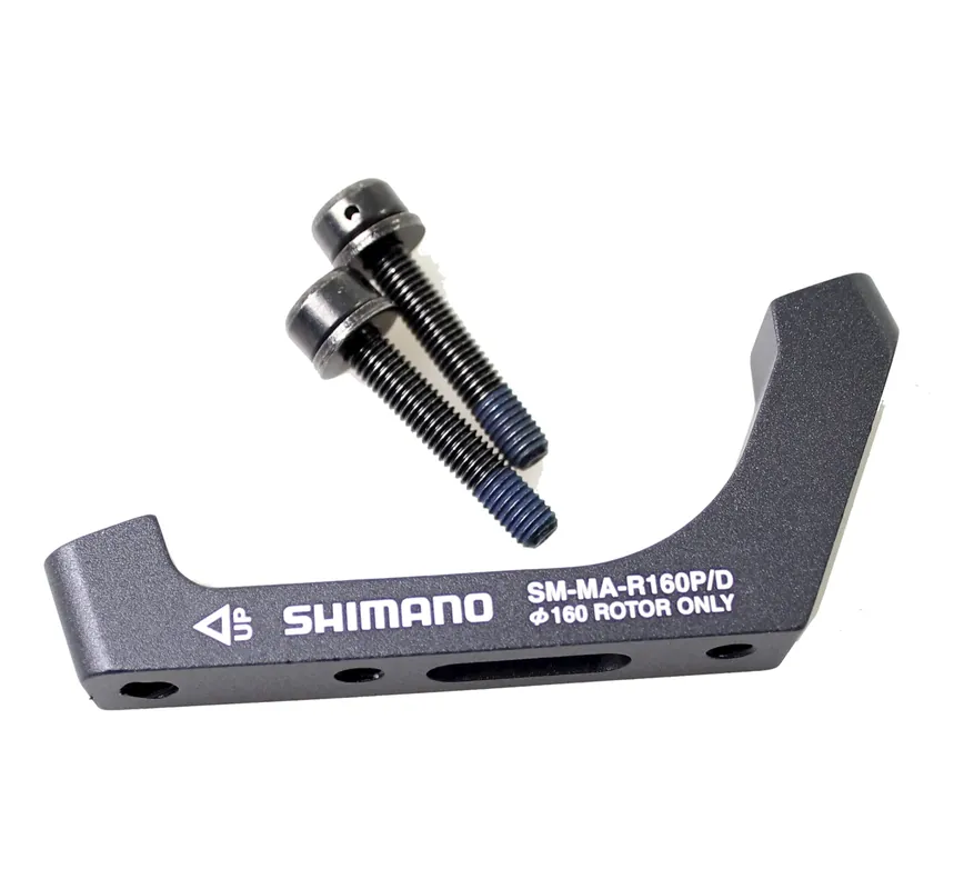 Merkproduct Cortina shimano caliper adapter sm-ma-r160 p d