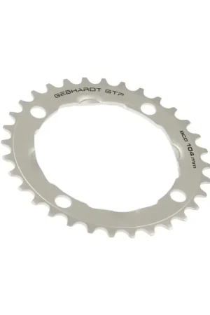 Gebhardt Kettingblad Uni Grijs 36T 4G Shimano 104mm Exclusieve Aanbieding
