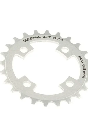 Gebhardt Kettingblad 22T 4-gaats zilver Shimano - Grijs Favoriet