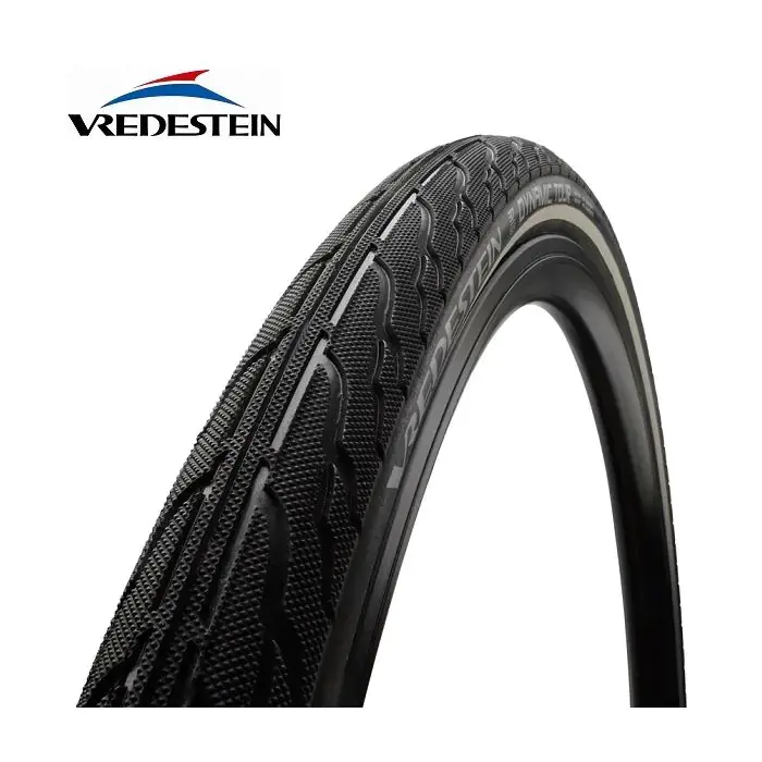 Flitsaanbieding Vredestein buitenband Dynamic Tour 28 x 1.75 zwart refl