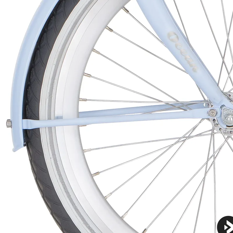 Beste Prijs Alpina spatbordstang set 22 ocean ice blue matt