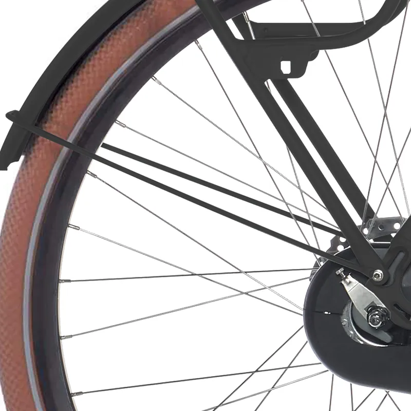Cortina spatbordstang achter 28 e-foss arrant black matt Rechtstreeks Van De Fabrikant