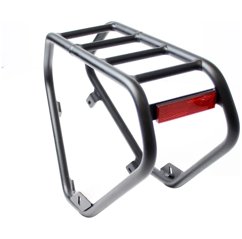 Favoriet Cortina achterdrager E-Lett jet black matt